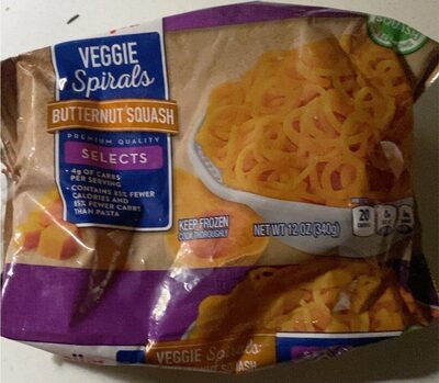 Butternut Squash Veggie Spirals, Butternut Squash