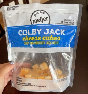 Colby Jack Colby And Monterey Jack Cheese Cubes, Colby Jack