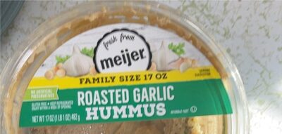 Roasted Garlic Hummus, Roasted Garlic