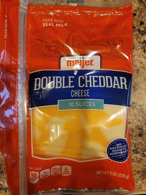 Double Cheddar Cheese, Double Cheddar