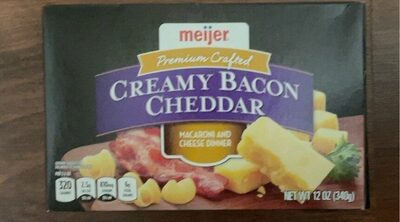 Creamy Bacon Cheddar Macaroni And Cheese Dinner, Creamy Bacon Cheddar