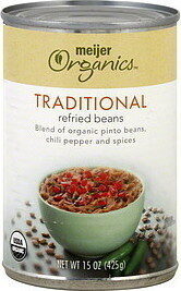 Vegetarian Organic Refried Beans, Vegetarian