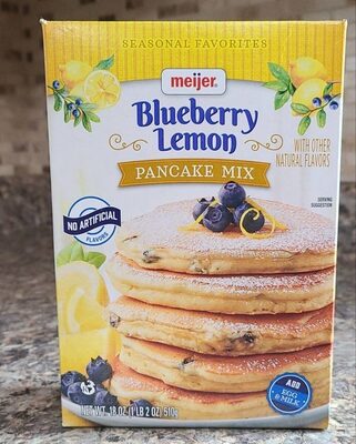 Blueberry Lemon Pancake Mix, Blueberry Lemon