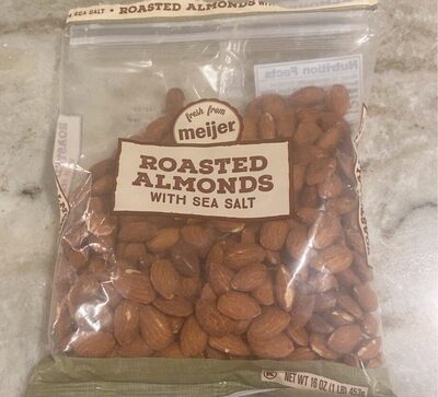 Roasted Almonds With Sea Salt, Roasted With Sea Salt