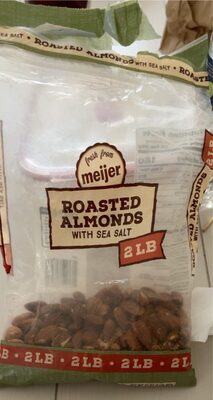 Roasted Almonds With Sea Salt, Roasted With Sea Salt