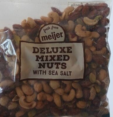 Deluxe Mixed Nuts With Sea Salt, Deluxe With Sea Salt