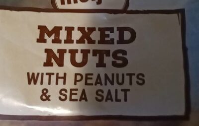 Mixed Nuts With Peanuts & Sea Salt, Peanuts & Sea Salt
