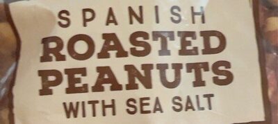 Spanish Roasted Peanuts With Sea Salt, Spanish Roasted With Sea Salt