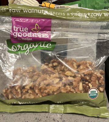 Organic Raw Walnuts Halves & Pieces