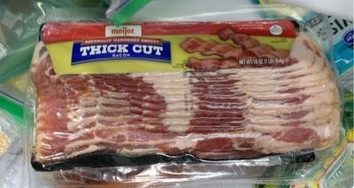 Hardwood Smoked Thick Cut Bacon, Hardwood Smoked