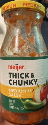 Medium Thick & Chunky Salsa, Medium Thick & Chunky