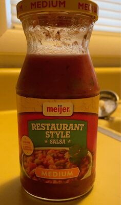 Restaurant Style Medium Salsa, Restaurant Style
