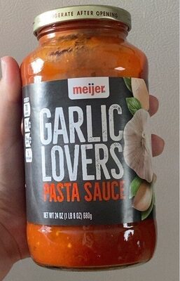 Garlic Lovers Pasta Sauce, Garlic Lovers