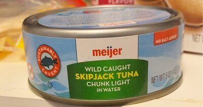 Wild Caught Skipjack Tuna Chunk Light In Water