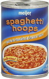 Spaghetti Hoops Pasta In Tomato & Cheese Sauce, Tomato & Cheese Sauce