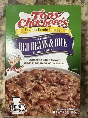 Tony Chachere's Red Beans & Rice 7oz