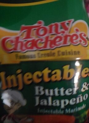 Tony Chachere's Creole Butter & Jalapeno Injectable Marinade 17oz.