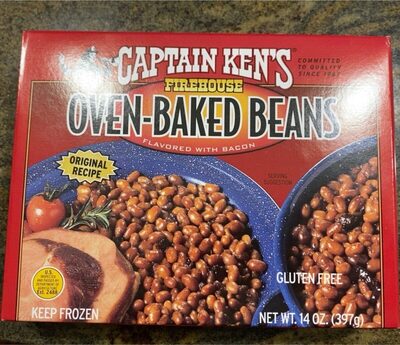 Oven-Baked Beans Flavored With Bacon Original Recipe, Bacon