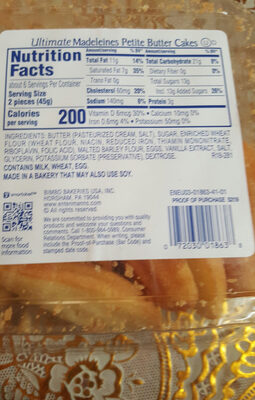 Ultimate Madeleines Petite Butter Cakes
