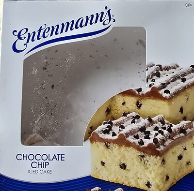 Chocolate Chip Iced Cake, Chocolate Chip