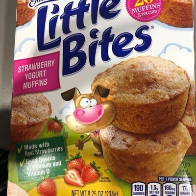 Strawberry Yogurt Muffins, Strawberry Yogurt