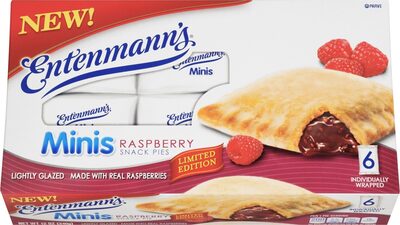 Raspberry Snack Pies Minis, Raspberry