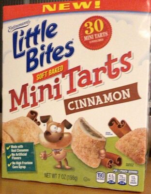 Soft Baked Cinnamon Mini Tarts, Cinnamon