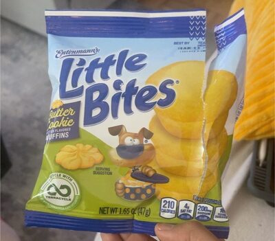 Butter Cookie Flavored Muffins, Butter Cookie