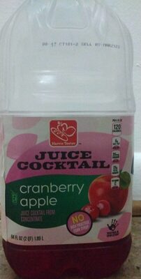 Harris Teeter, Juice Cocktail, Cranberry Apple