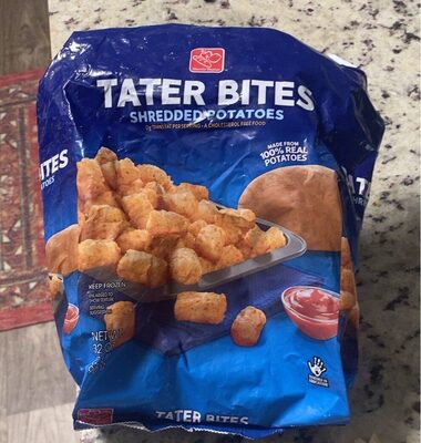 Tater Bites Shredded Potatoes, Tater Bites