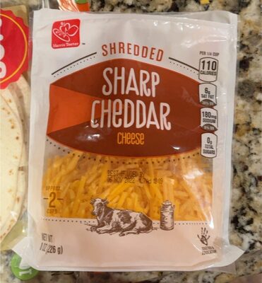 Sharp Cheddar Shredded Cheese, Sharp Cheddar