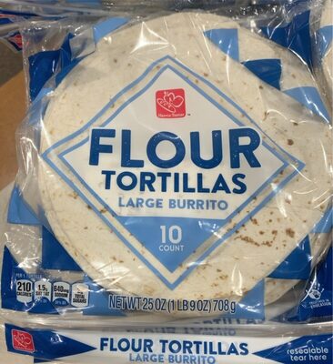 Flour Large Burrito Tortillas, Flour