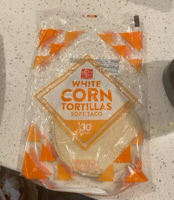 White Corn Soft Taco Tortillas, White Corn
