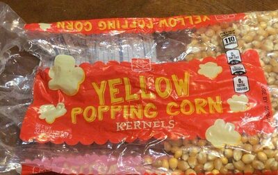 Yellow Popping Corn Kernels, Yellow Popping Corn