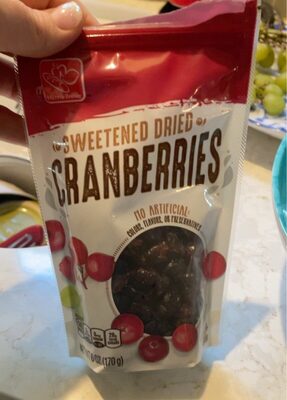 Sweetened Dried Cranberries, Sweetened
