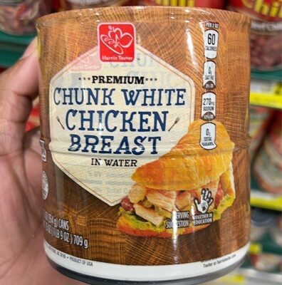 Chunk White Premium Chicken Breast In Water, Chunk White In Water