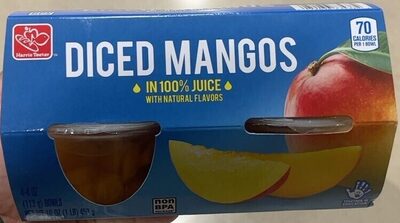 Diced Mangos In Juice, Juice