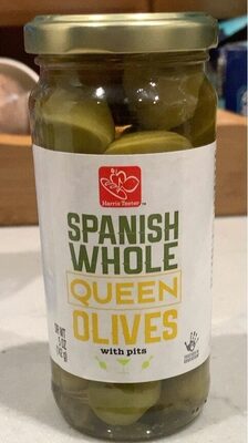 Spanish Whole Queen Olives With Pits, Pits