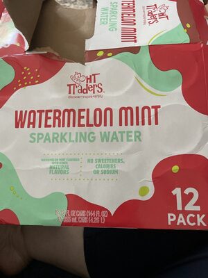 Watermelon Mint Sparkling Water, Watermelon Mint