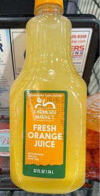 Orange Fresh Juice, Orange