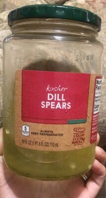 Harris Teeter, Fresh Foods Market, Kosher Dill Spears