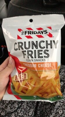 Cheddar Cheese Crunchy Fries Corn Snacks, Cheddar Cheese