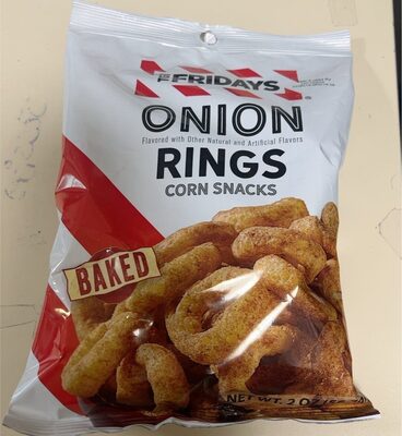 Onion Rings Corn Snacks, Onion