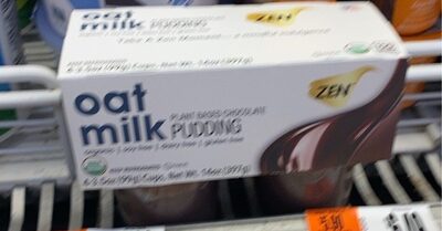 Oat Milk Plant Based Chocolate Pudding, Chocolate
