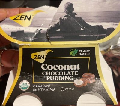 Coconut Chocolate Pudding, Coconut; Chocolate
