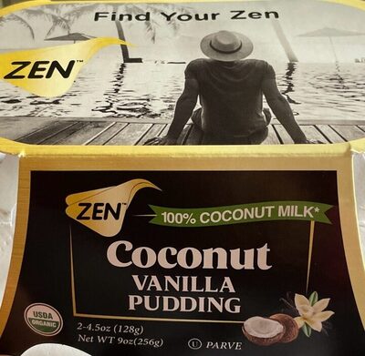 Coconut Vanilla Pudding, Coconut; Vanilla