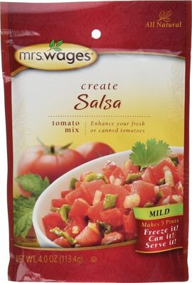 Mild Salsa Tomato Mix, Mild Salsa