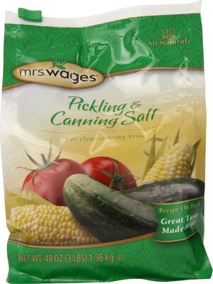 Mrs. Wages, Pickling & Canning Salt