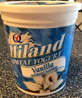 Vanilla Lowfat Yogurt, Vanilla
