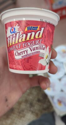 Cherry Vanilla Lowfat Yogurt, Cherry Vanilla